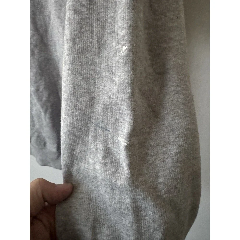 Champion UCLA Bruins Hoodie Mens M Gray Satin Applique Embroidered College